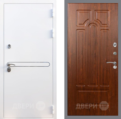 Входная металлическая Дверь Рекс (REX) 27 FL-58 Морёная берёза