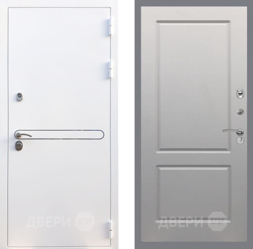 Входная металлическая Дверь Рекс (REX) 27 FL-117 Грей софт