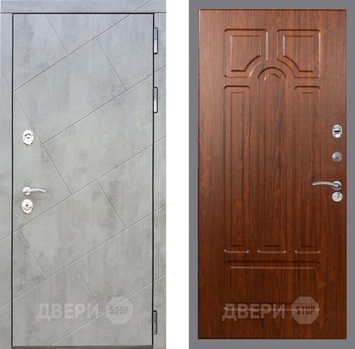 Входная металлическая Дверь Рекс (REX) 22 FL-58 Морёная берёза