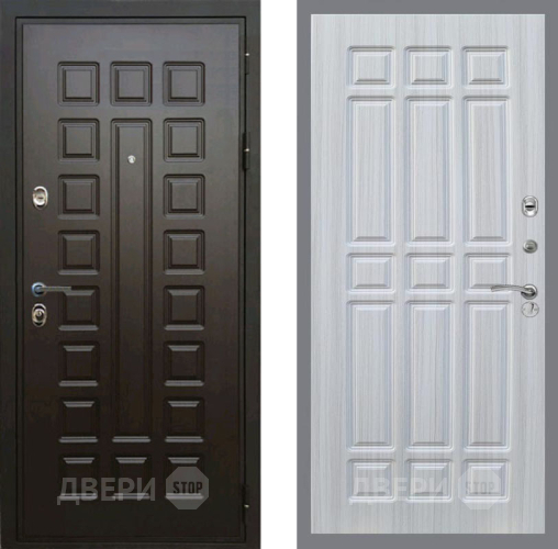 Входная металлическая Дверь Рекс (REX) Премиум 3к FL-33 Сандал белый