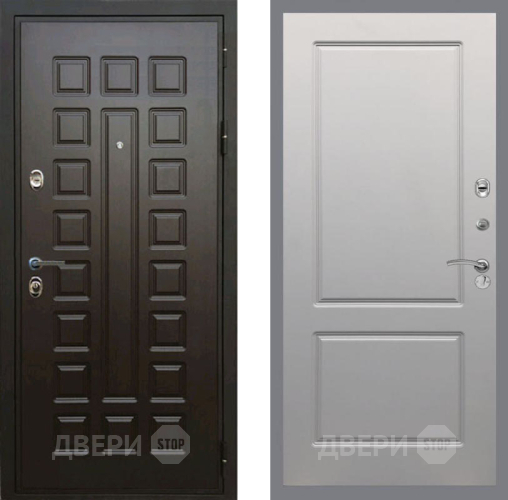Входная металлическая Дверь Рекс (REX) Премиум 3к FL-117 Грей софт