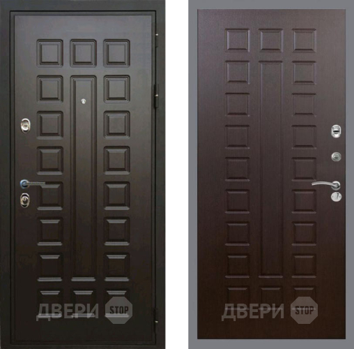Входная металлическая Дверь Рекс (REX) Премиум 3к FL-183 Венге