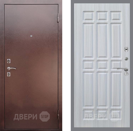 Входная металлическая Дверь Рекс (REX) 1 FL-33 Сандал белый
