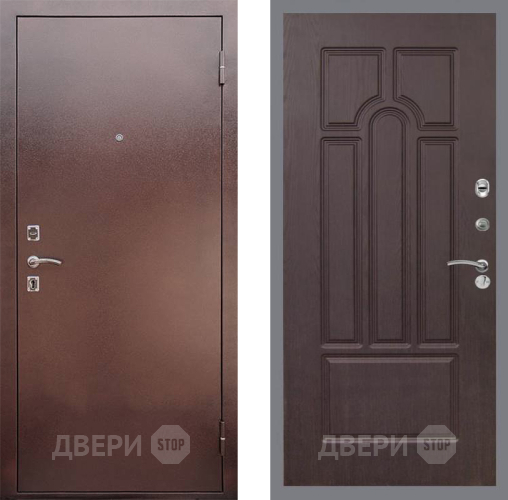 Входная металлическая Дверь Рекс (REX) 1 FL-58 Венге
