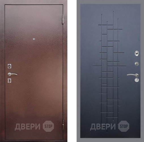 Входная металлическая Дверь Рекс (REX) 1 FL-289 Ясень черный