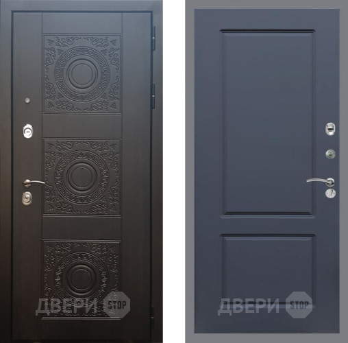 Входная металлическая Дверь Рекс (REX) 10 FL-117 Силк титан
