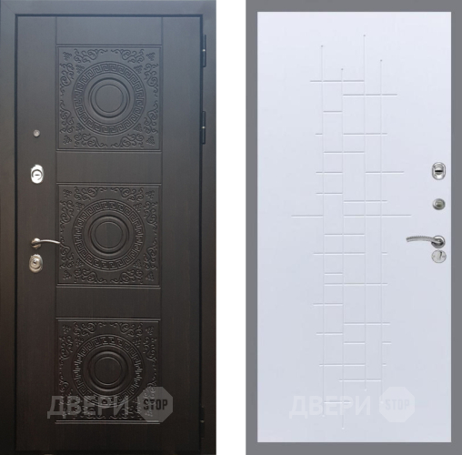 Входная металлическая Дверь Рекс (REX) 10 FL-289 Белый ясень