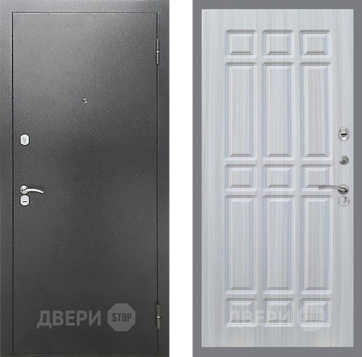 Входная металлическая Дверь Рекс (REX) Сити FL-33 Сандал белый
