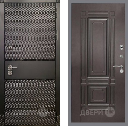Дверь Рекс (REX) 15 Черный Кварц FL-2 Венге