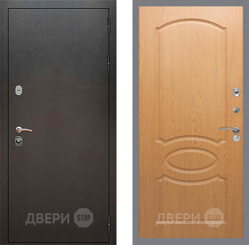 Дверь Рекс (REX) 5 Серебро Антик FL-128 Дуб