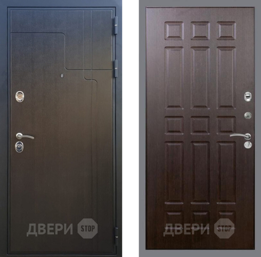 Входная металлическая Дверь Рекс (REX) Премиум-246 FL-33 Венге