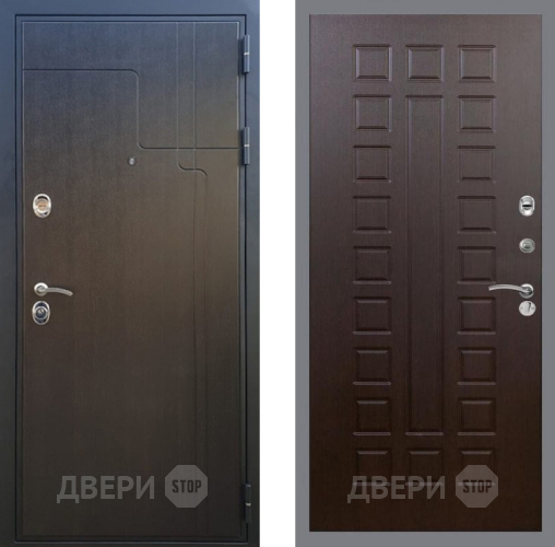 Входная металлическая Дверь Рекс (REX) Премиум-246 FL-183 Венге