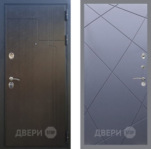 Входная металлическая Дверь Рекс (REX) Премиум-246 FL-291 Силк титан