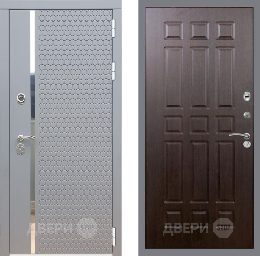 Входная металлическая Дверь Рекс (REX) 24 FL-33 Венге