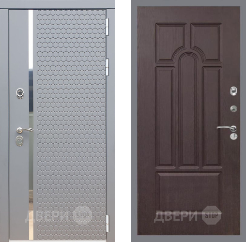 Входная металлическая Дверь Рекс (REX) 24 FL-58 Венге