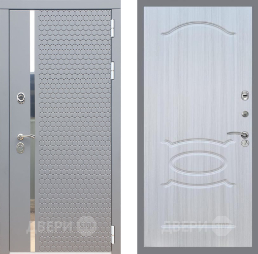 Входная металлическая Дверь Рекс (REX) 24 FL-128 Сандал белый
