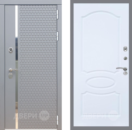 Дверь Рекс (REX) 24 FL-128 Силк Сноу