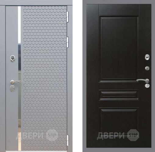 Входная металлическая Дверь Рекс (REX) 24 FL-243 Венге