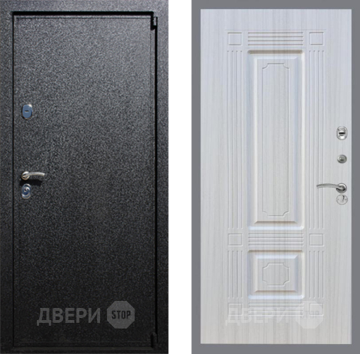 Входная металлическая Дверь Рекс (REX) 3 FL-2 Сандал белый