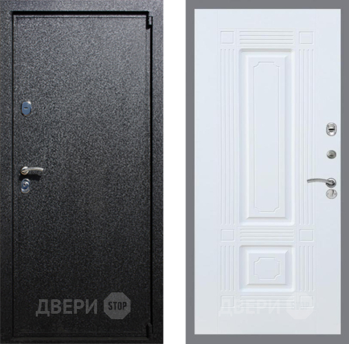 Входная металлическая Дверь Рекс (REX) 3 FL-2 Силк Сноу
