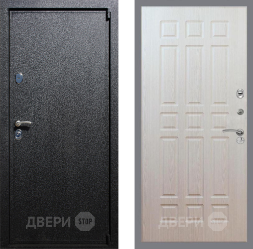Входная металлическая Дверь Рекс (REX) 3 FL-33 Беленый дуб