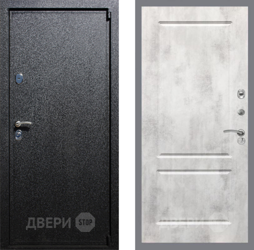 Входная металлическая Дверь Рекс (REX) 3 FL-117 Бетон светлый