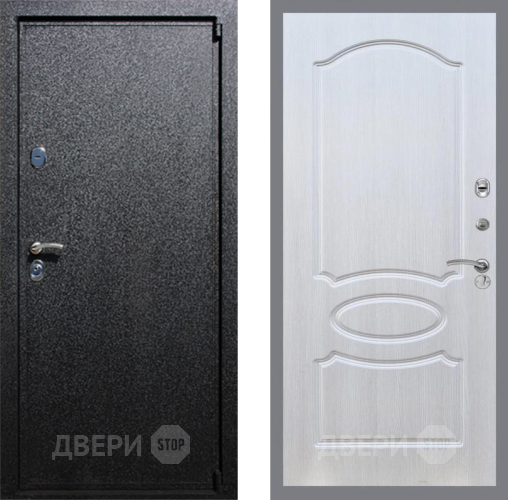 Входная металлическая Дверь Рекс (REX) 3 FL-128 Лиственница беж