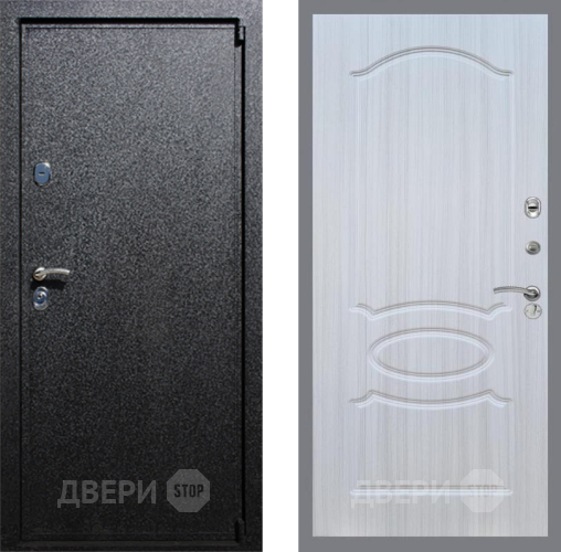 Входная металлическая Дверь Рекс (REX) 3 FL-128 Сандал белый