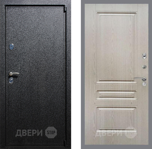 Входная металлическая Дверь Рекс (REX) 3 FL-243 Беленый дуб