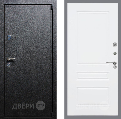 Входная металлическая Дверь Рекс (REX) 3 FL-243 Силк Сноу