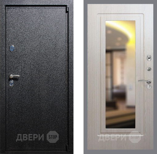 Входная металлическая Дверь Рекс (REX) 3 FLZ-120 Беленый дуб