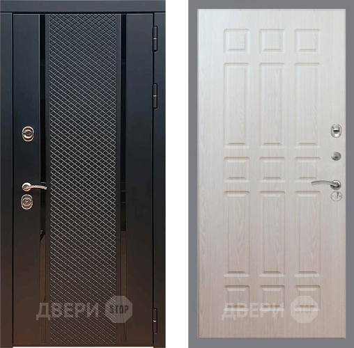 Входная металлическая Дверь Рекс (REX) 25 FL-33 Беленый дуб