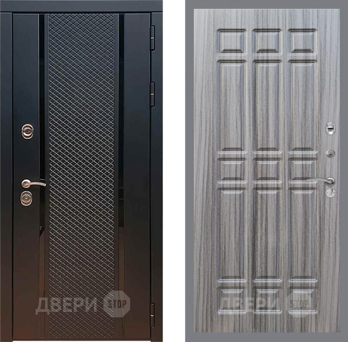 Входная металлическая Дверь Рекс (REX) 25 FL-33 Сандал грей