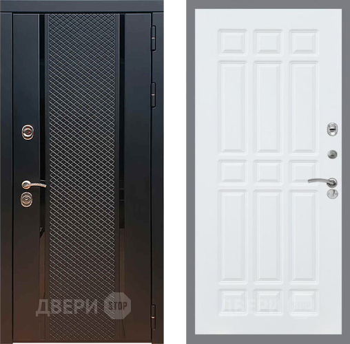 Входная металлическая Дверь Рекс (REX) 25 FL-33 Силк Сноу