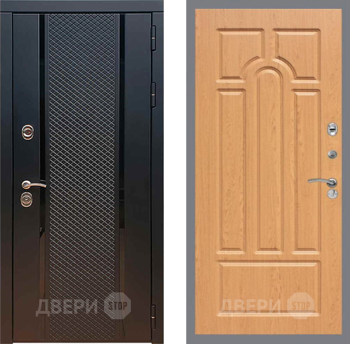 Входная металлическая Дверь Рекс (REX) 25 FL-58 Дуб