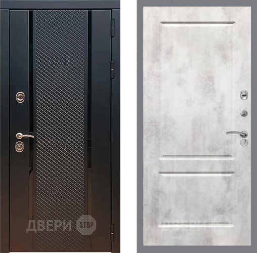Входная металлическая Дверь Рекс (REX) 25 FL-117 Бетон светлый