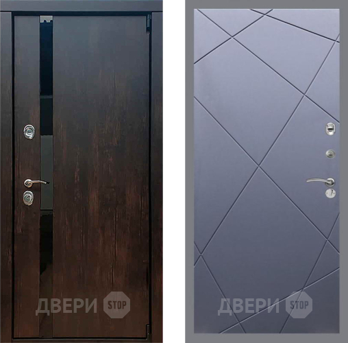 Входная металлическая Дверь Рекс (REX) 26 FL-291 Силк титан