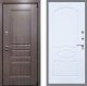 Входная металлическая Дверь Рекс (REX) Пренмиум-S FL-128 Силк Сноу