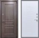 Входная металлическая Дверь Рекс (REX) Пренмиум-S FL-289 Белый ясень