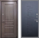 Входная металлическая Дверь Рекс (REX) Пренмиум-S FL-289 Ясень черный