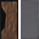 Входная металлическая Дверь Дверной континент ДК-11 ФЛ-649 Графит софт