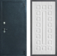 Входная металлическая Дверь Дверной континент ДК-70 Дизайн ФЛ-183 Сандал белый