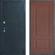 Входная металлическая Дверь Дверной континент ДК-70 Дизайн ФЛ-617 Ясень шоколадный