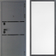Входная металлическая Дверь Дверной континент Диамант Дизайн ФЛ-649 Белый софт