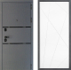Входная металлическая Дверь Дверной континент Диамант Дизайн ФЛ-655 Белый софт