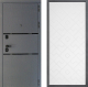 Входная металлическая Дверь Дверной континент Диамант Дизайн ФЛ-Тиффани Белый софт