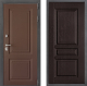 Входная металлическая Дверь Дверной континент ДК-3/729 ФЛ-243 Дуб шоколадный