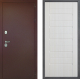 Входная металлическая Дверь Дверной континент Рубикон Медь Дизайн ФЛ-70 Лиственница белая