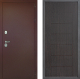 Входная металлическая Дверь Дверной континент Рубикон Медь Дизайн ФЛ-Лайн Венге