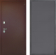 Входная металлическая Дверь Дверной континент Рубикон Медь Дизайн ФЛ-649 Графит софт
